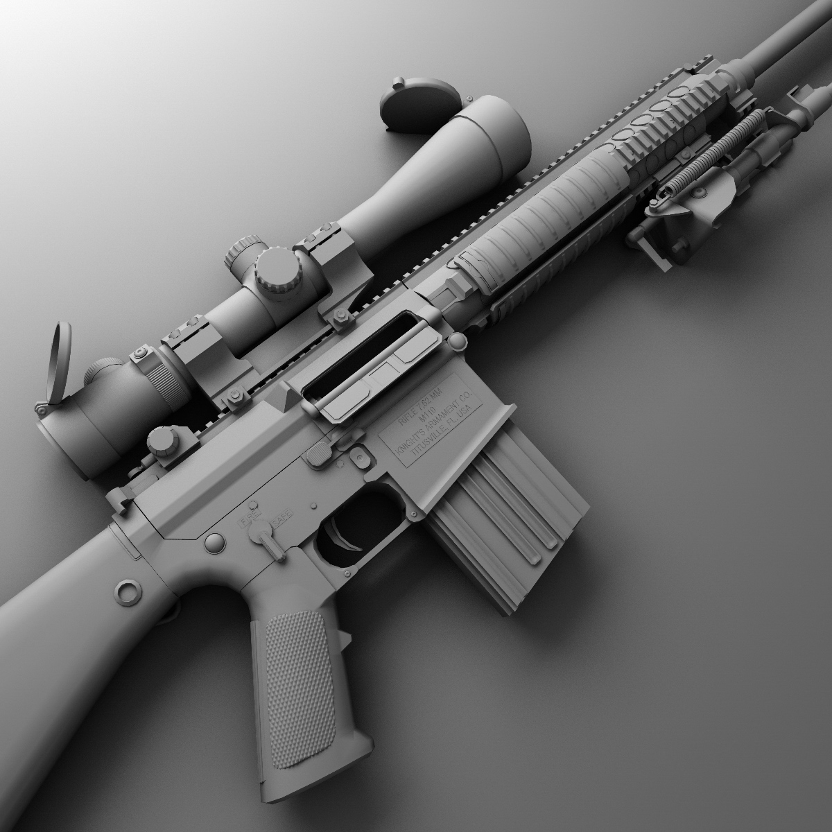 M110 SASS Hi-Res 3D model_7