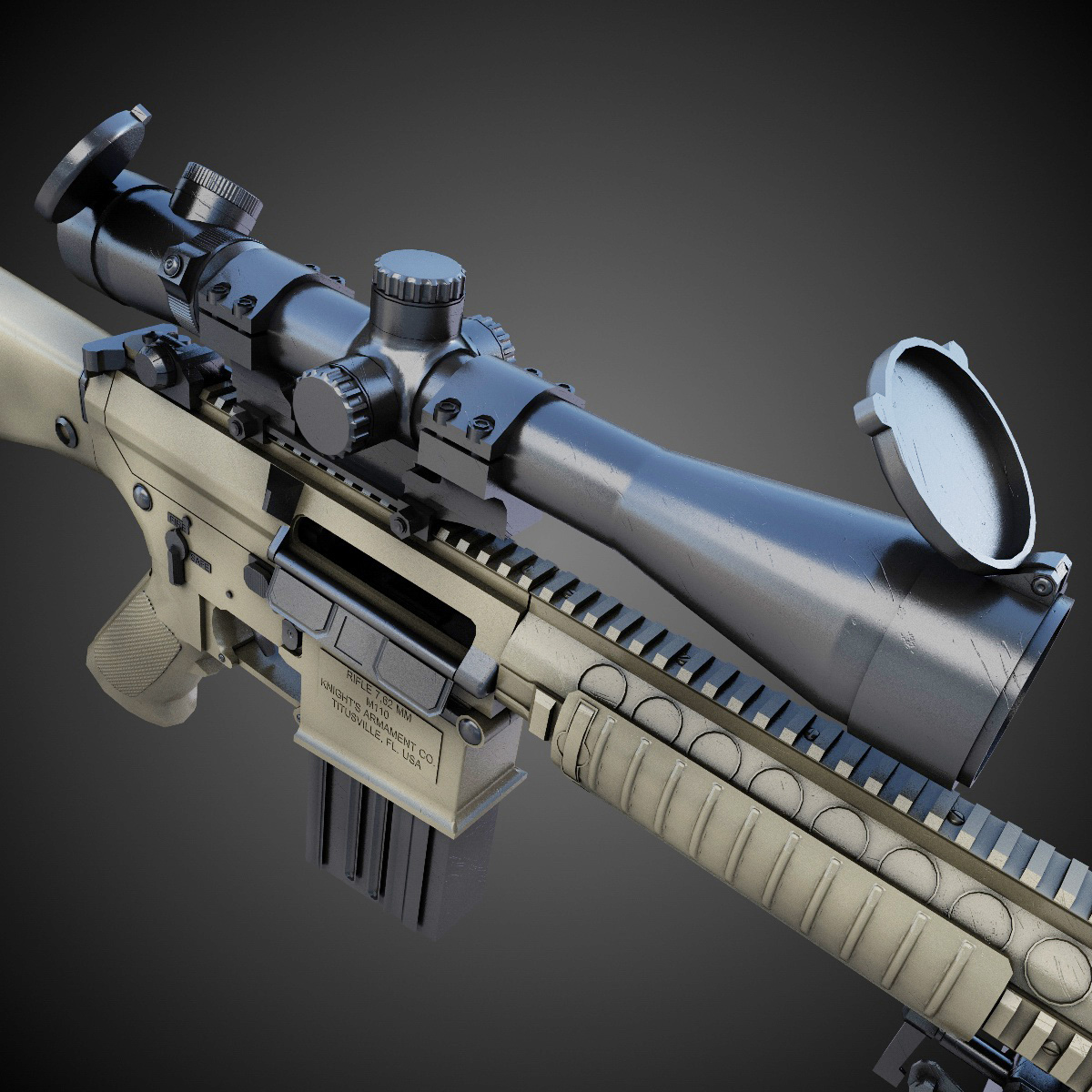 M110 SASS Hi-Res 3D model_4