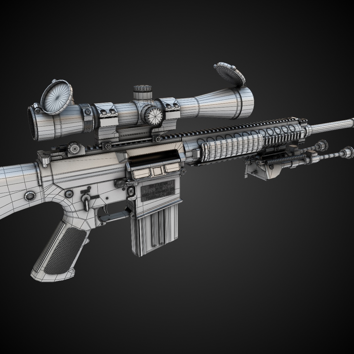 M110 SASS Hi-Res 3D model_10