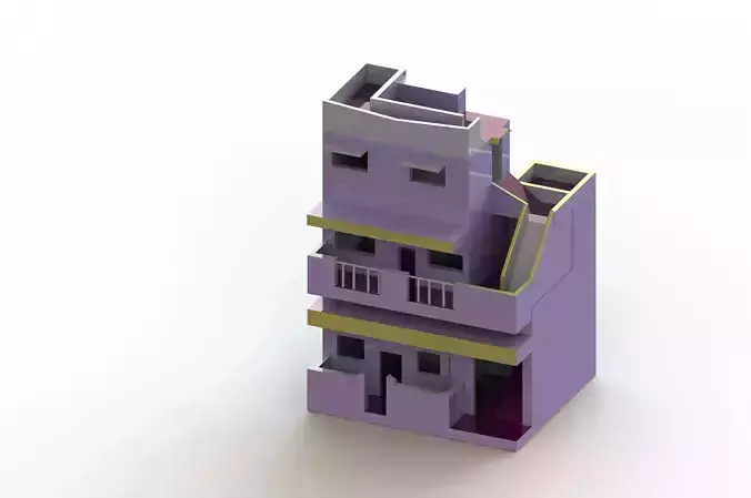 Indian style 2 floor house