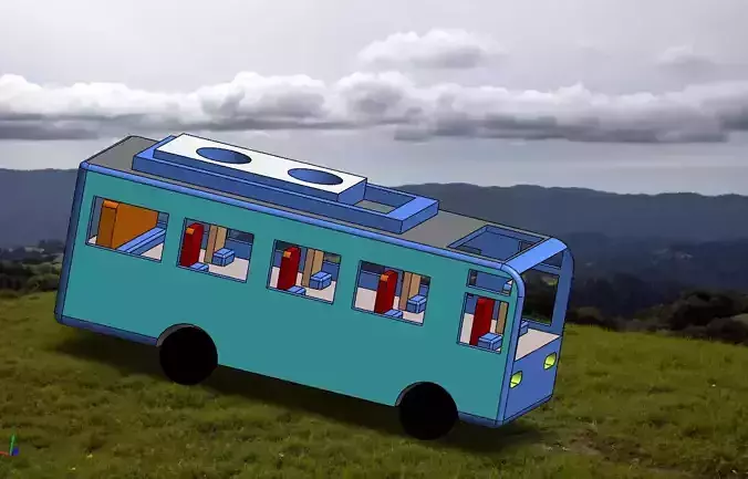 3D modelled BUS