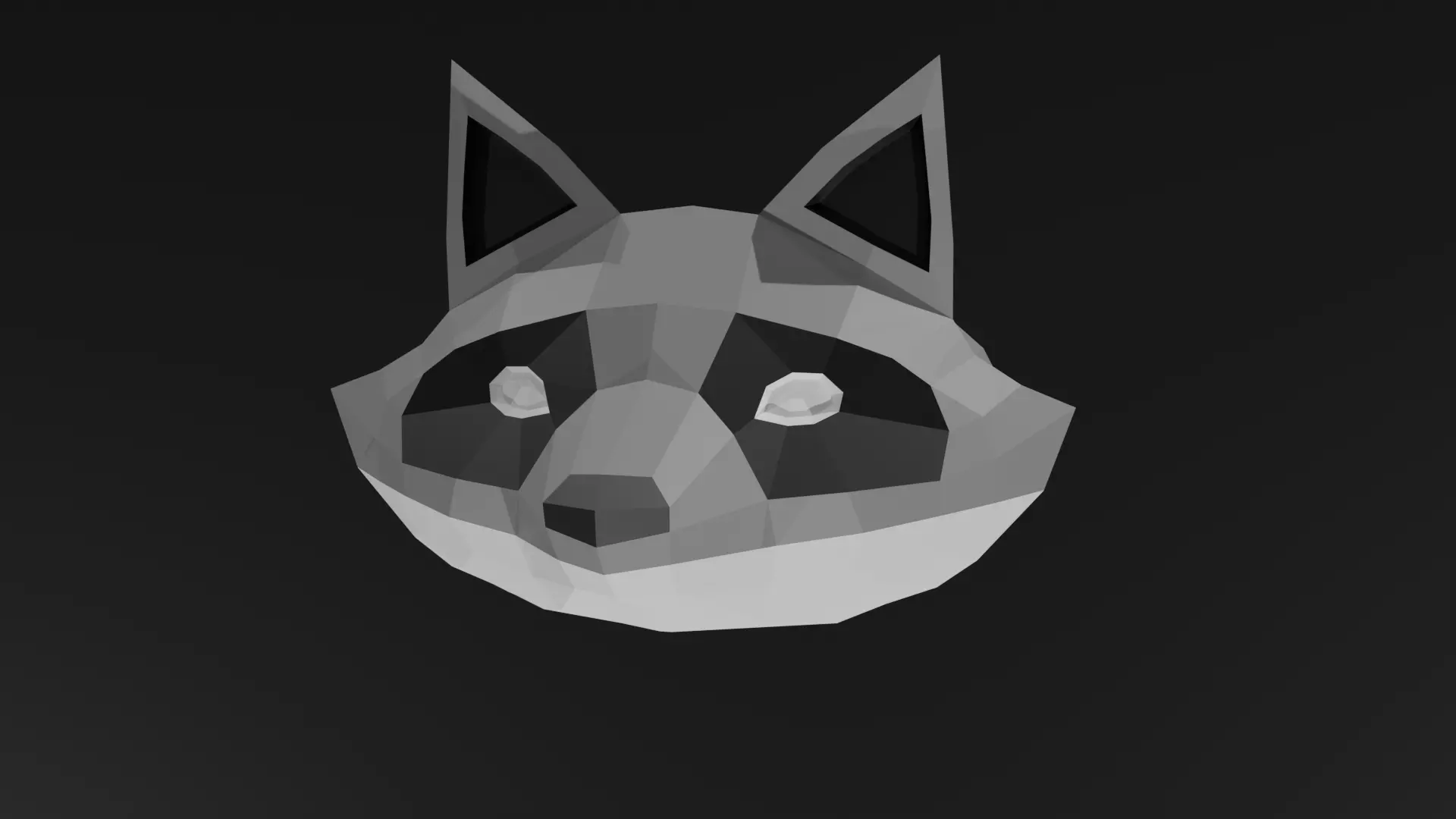 Mapache Free 3D model
