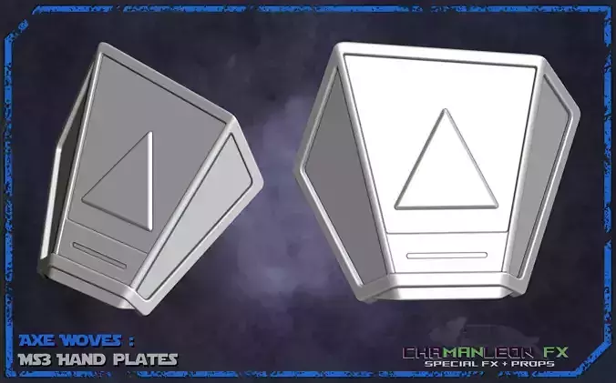 Axe Woves Hand Plate The Mandalorain S3 Cosplay Armor