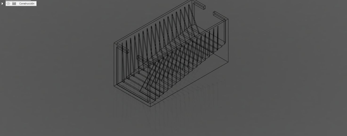 CD Rack Storage Display 3D model_5
