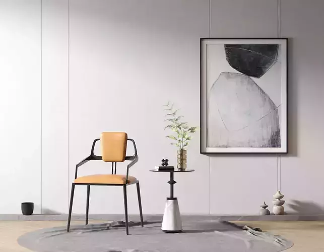 Modern leisure chair combination