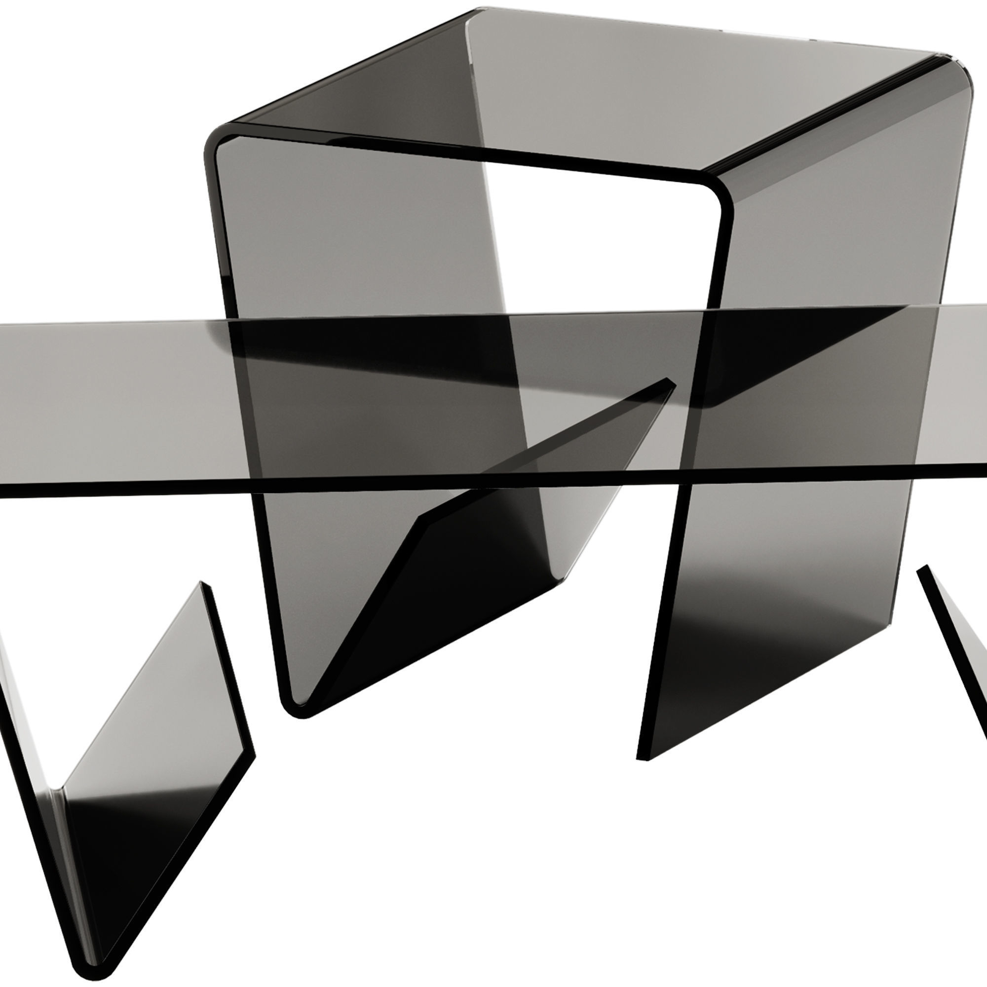 Bolling Coffee and Side Table set by Ivy Bronx 3D model_4