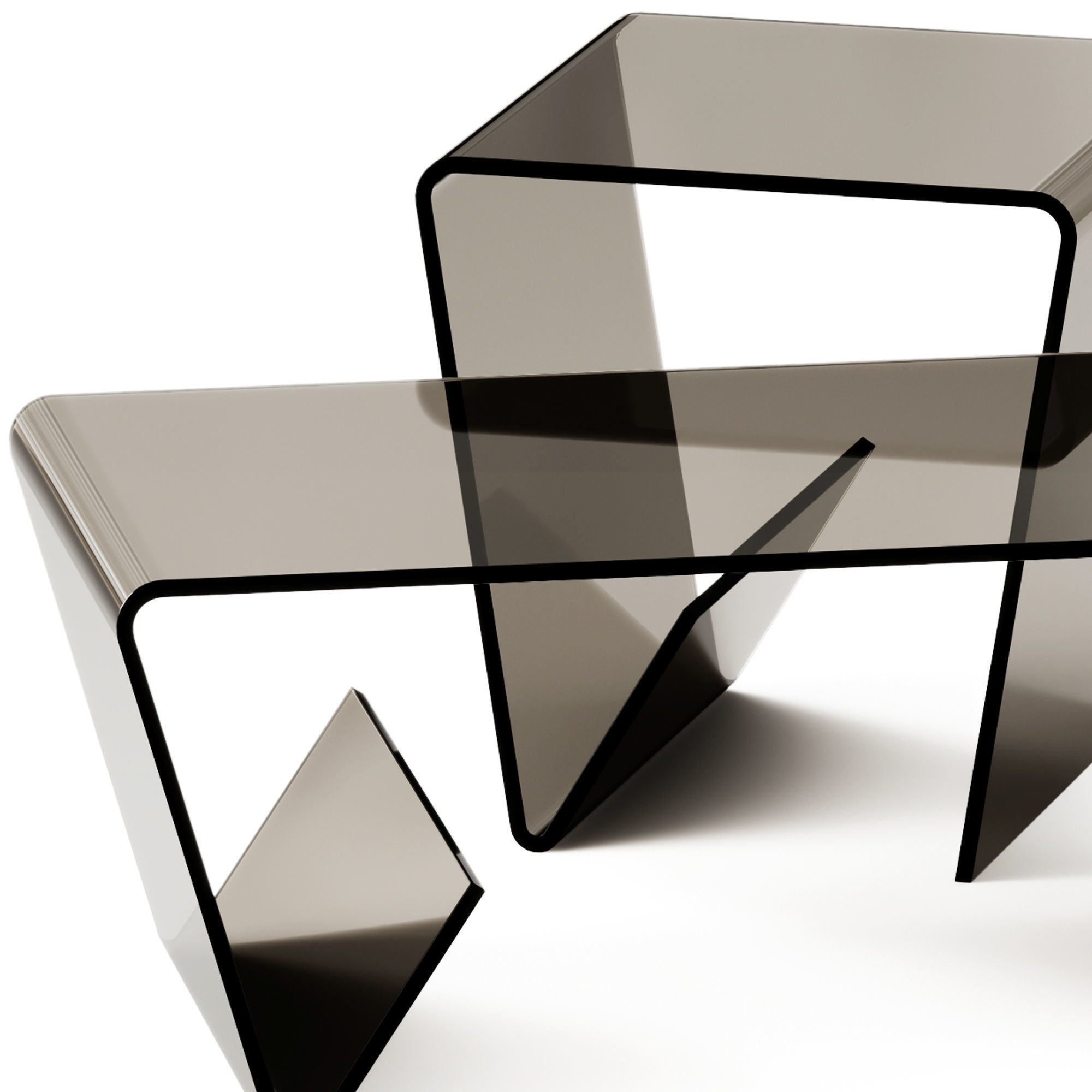 Bolling Coffee and Side Table set by Ivy Bronx 3D model_3