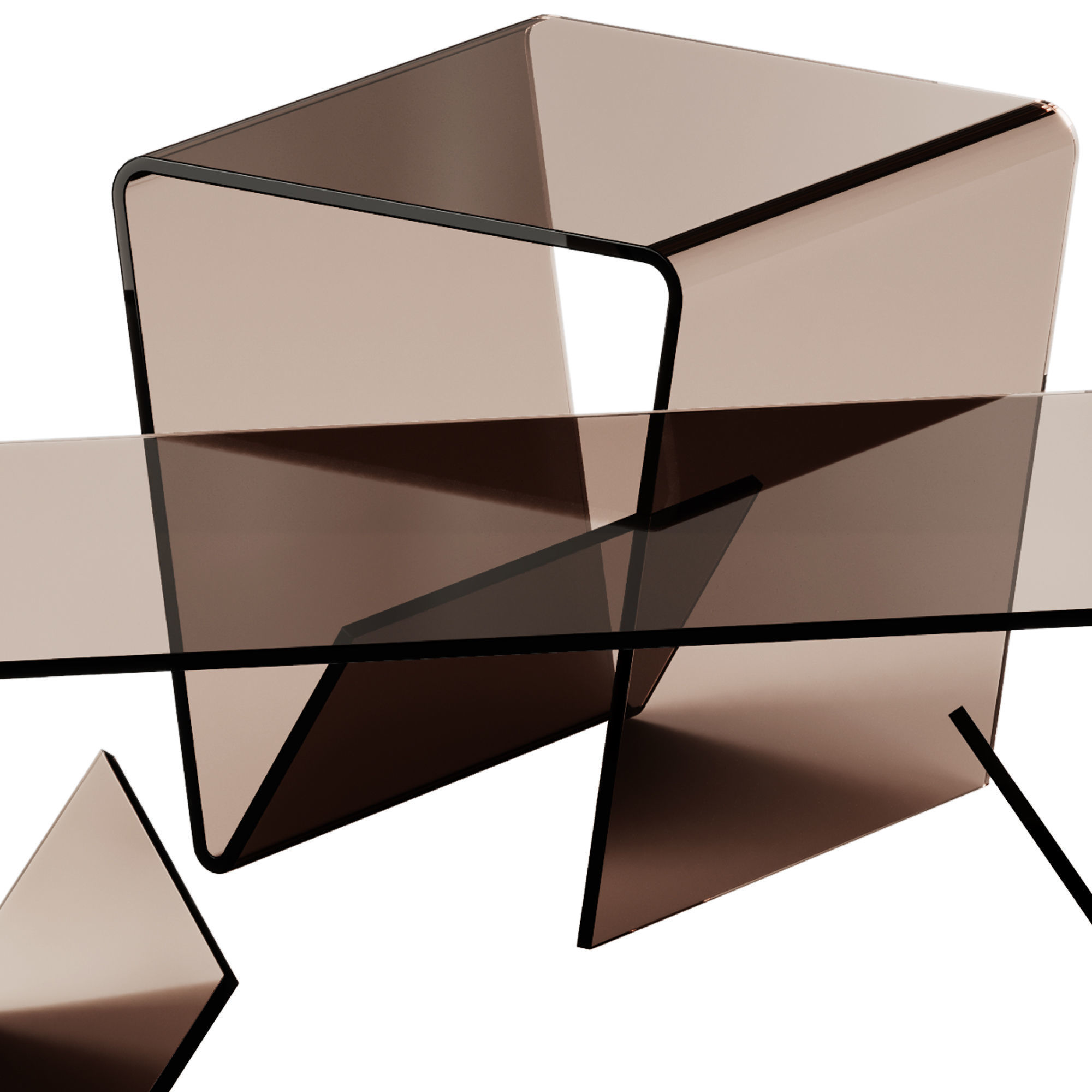 Bolling Coffee and Side Table set by Ivy Bronx 3D model_5