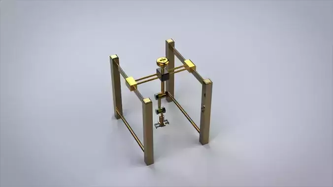 Gantry Robot 3D model