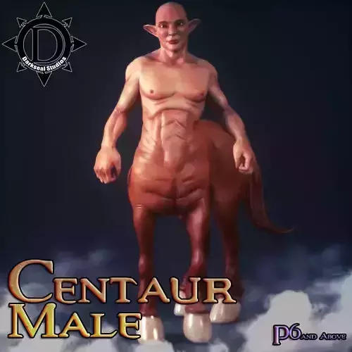 Male Centaur for Poser and Daz3d 3D model