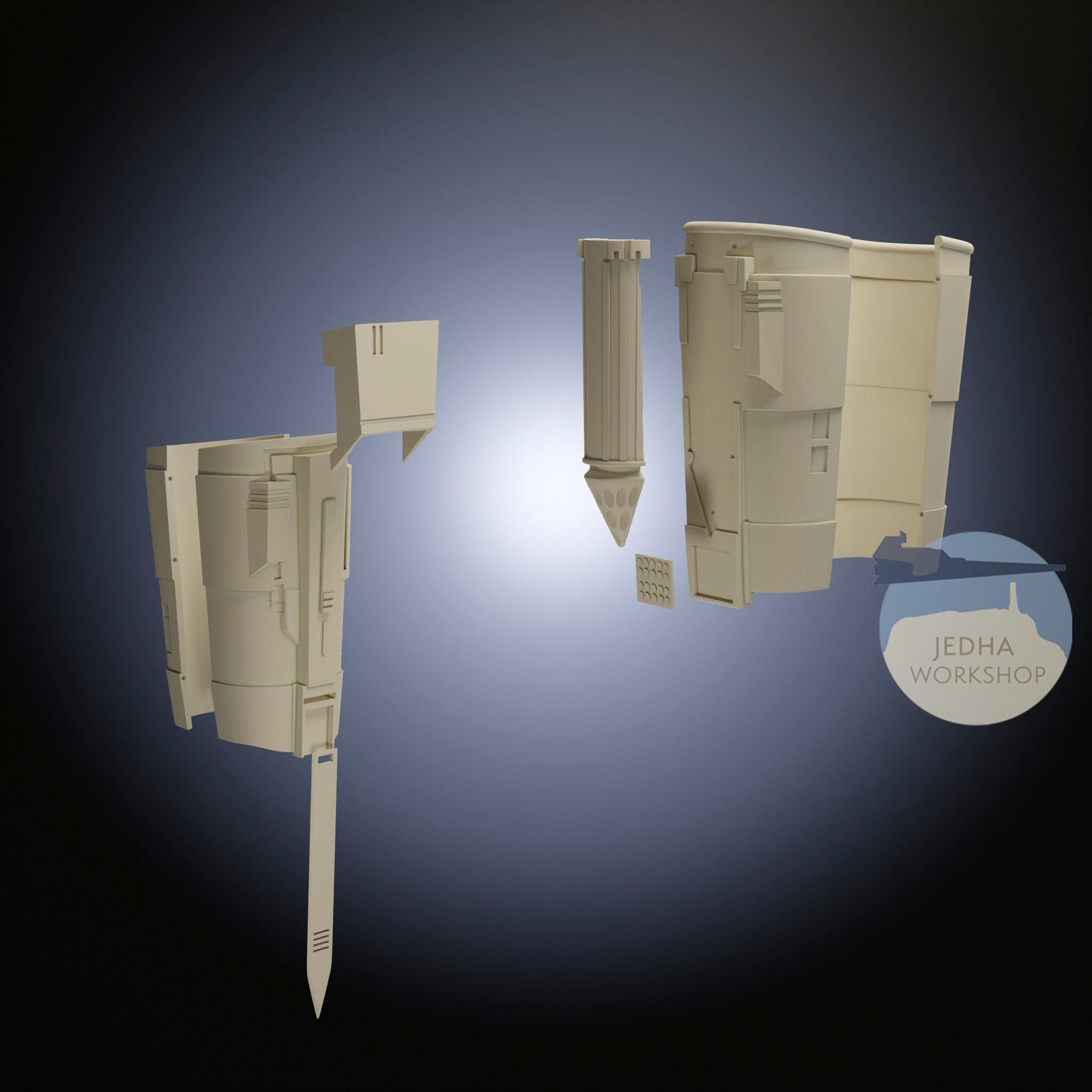 Bo Katan Kryze Full Armour 3D Print iles 3D print model_9