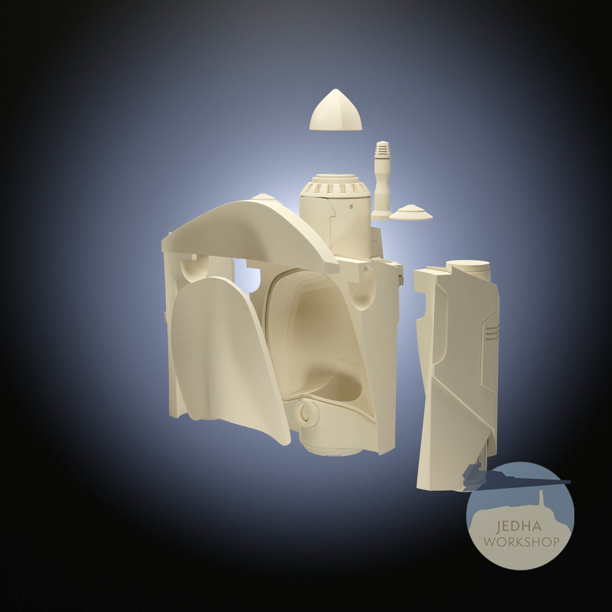 Bo Katan Kryze Full Armour 3D Print iles 3D print model_7