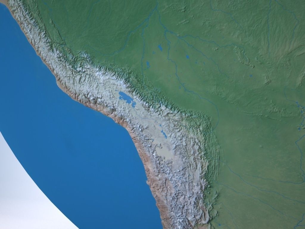 Earth Globe - World 3d Model 3D model_5