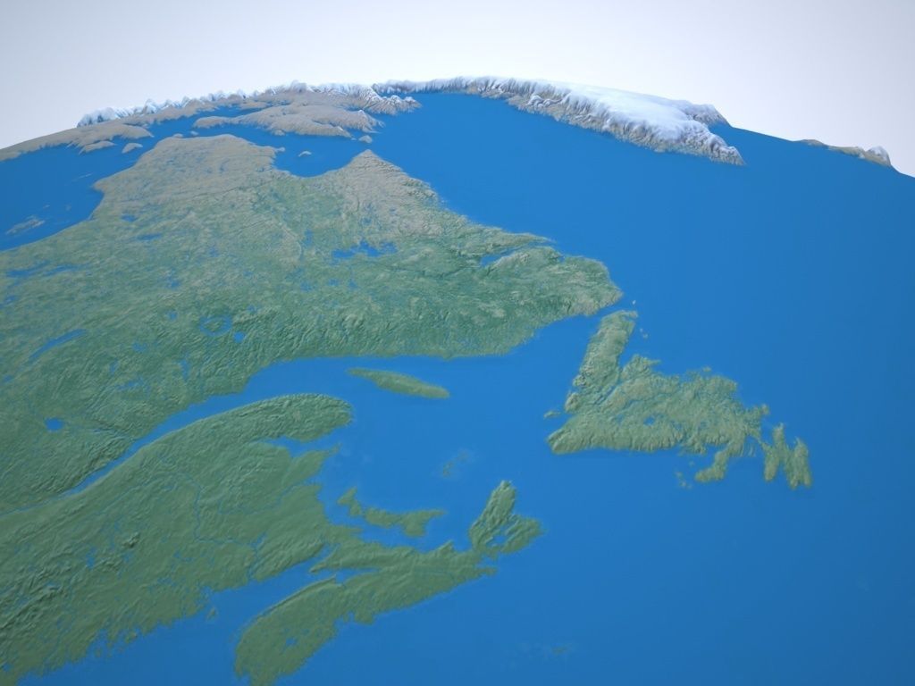 Earth Globe - World 3d Model 3D model_2