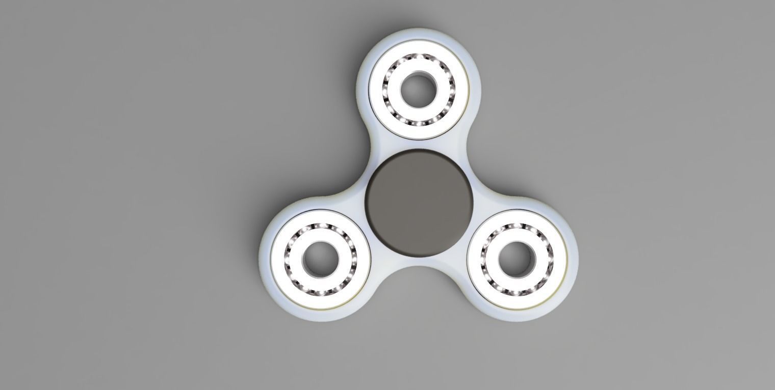 Fidget Spinner 3D model_4