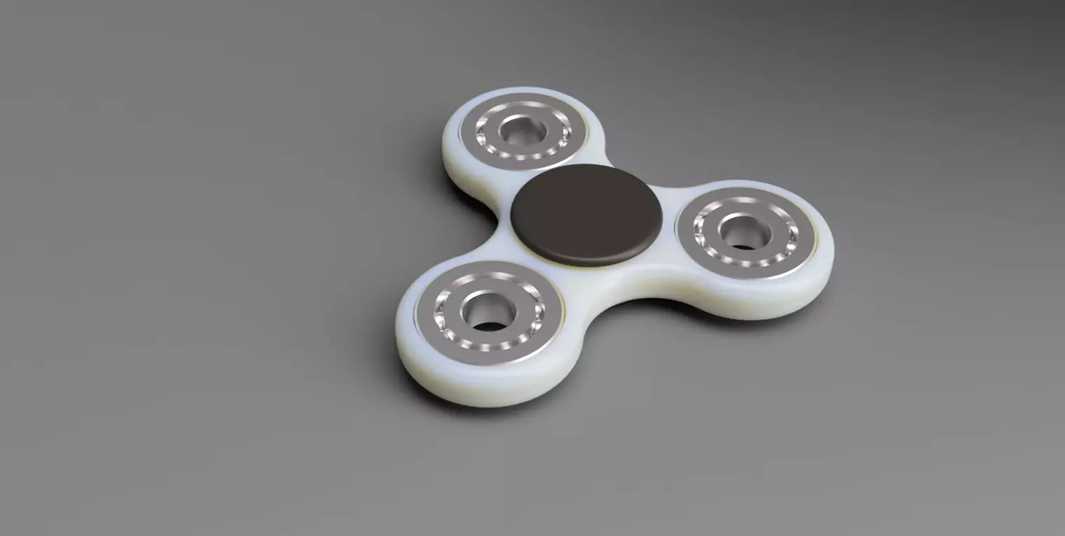 Fidget Spinner 3D model_0