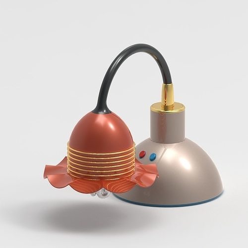 Flower Lamp 3D print model