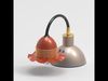 Flower Lamp 3D print model_1