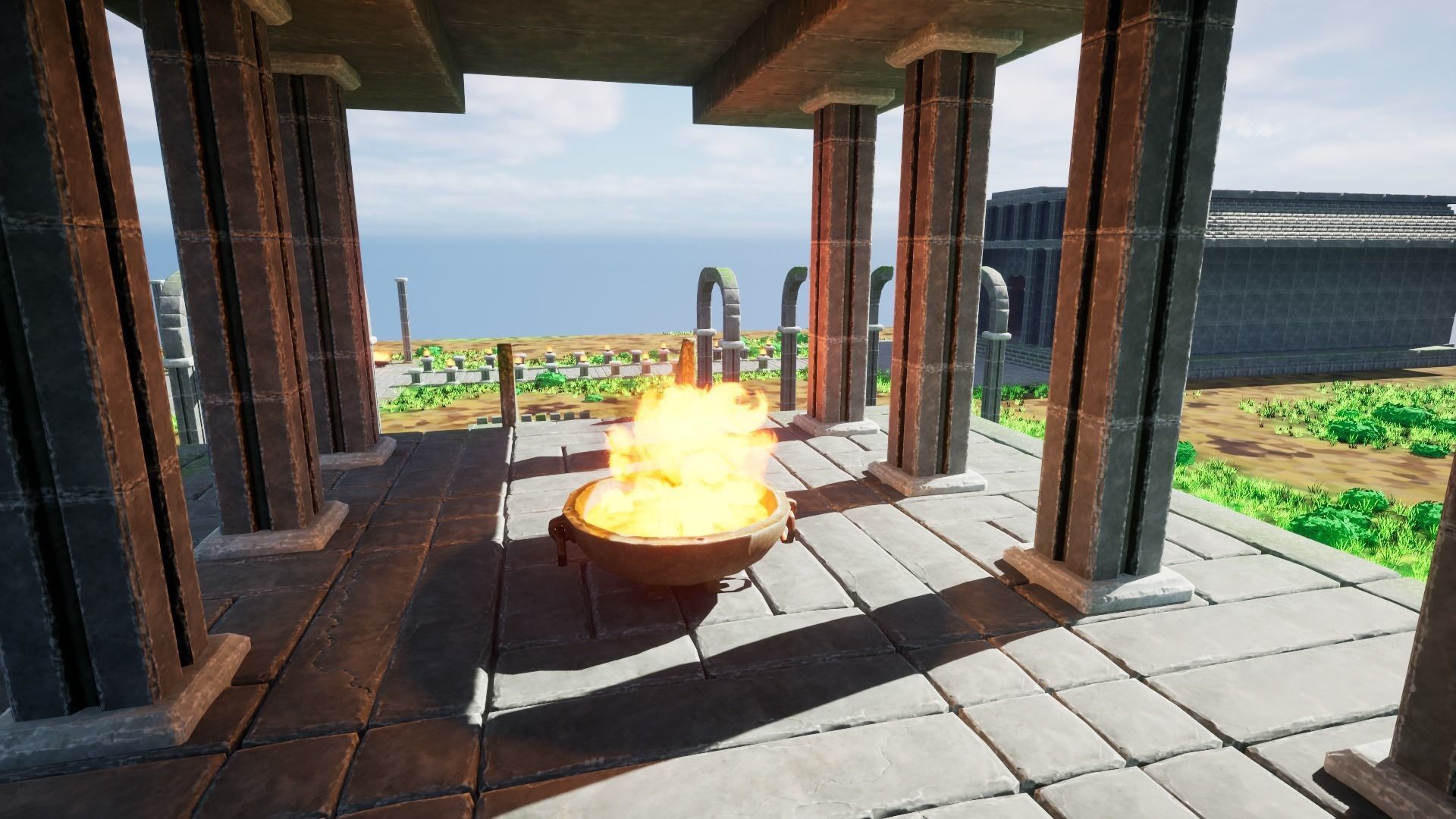 Modular Dungeon Assets - Pack 01 Low-poly 3D model_5