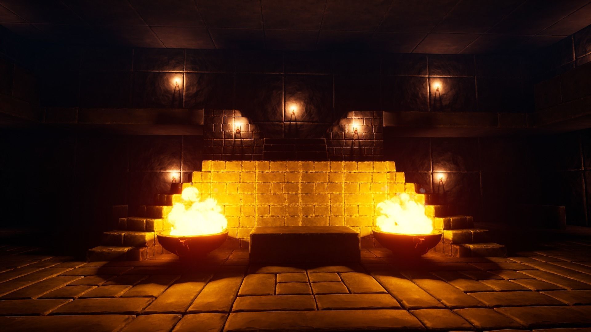 Modular Dungeon Assets - Pack 01 Low-poly 3D model_13