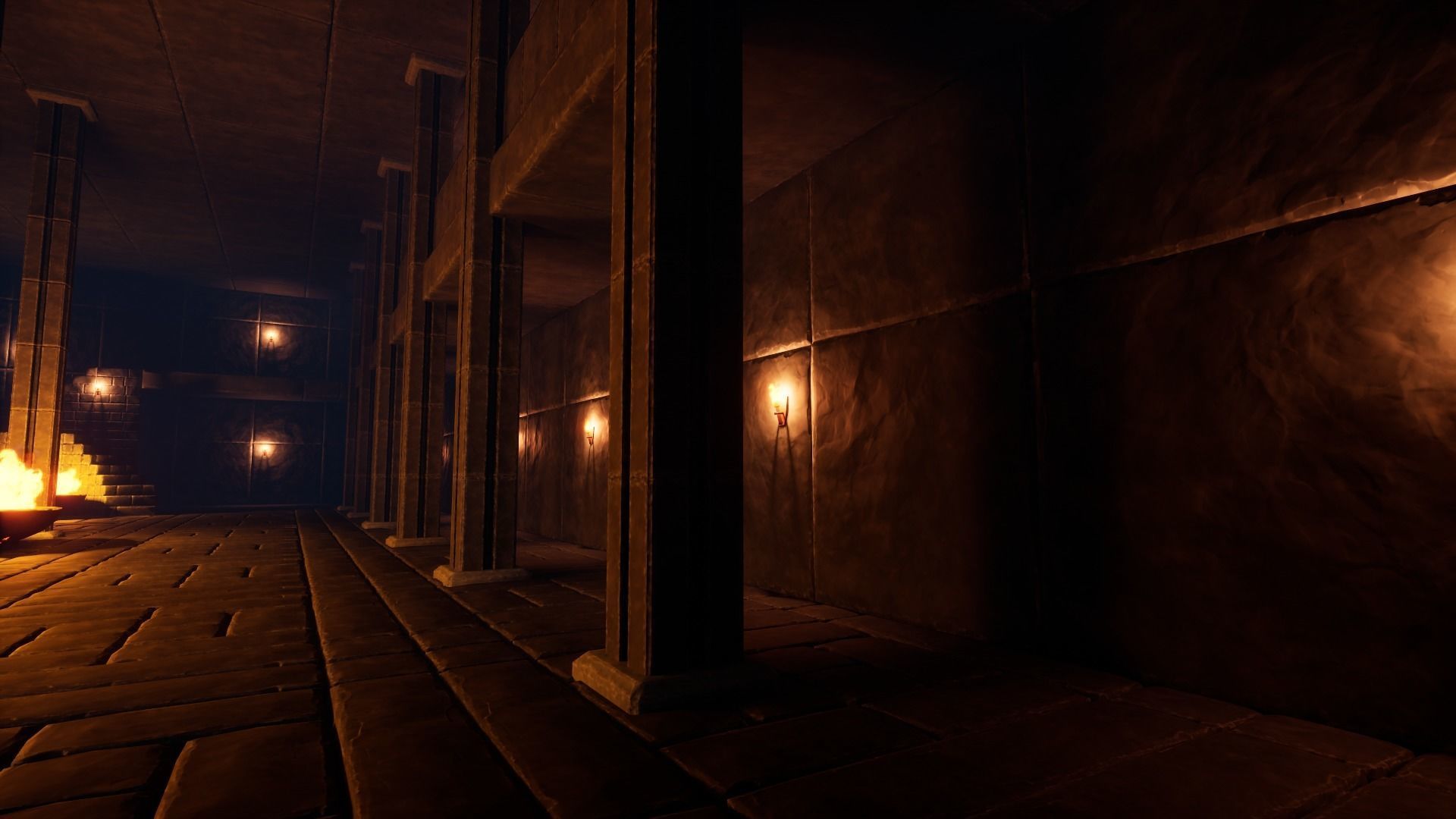 Modular Dungeon Assets - Pack 01 Low-poly 3D model_16