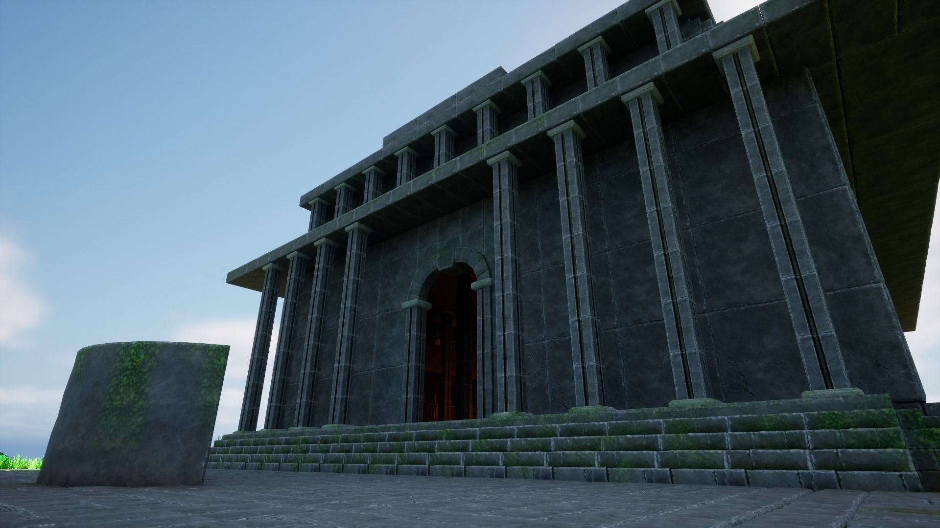 Modular Dungeon Assets - Pack 01 Low-poly 3D model_11