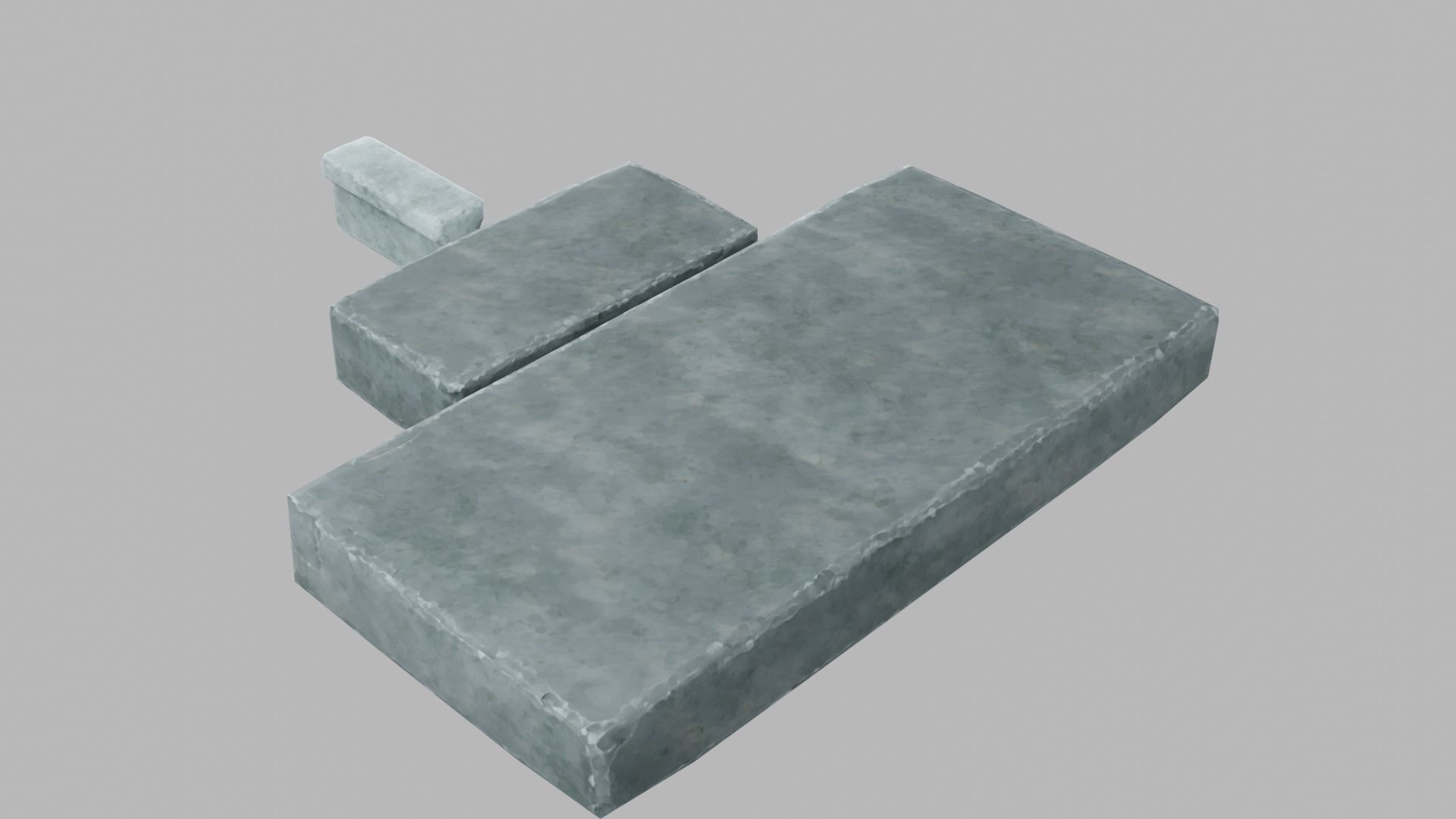 Modular Dungeon Assets - Pack 01 Low-poly 3D model_28