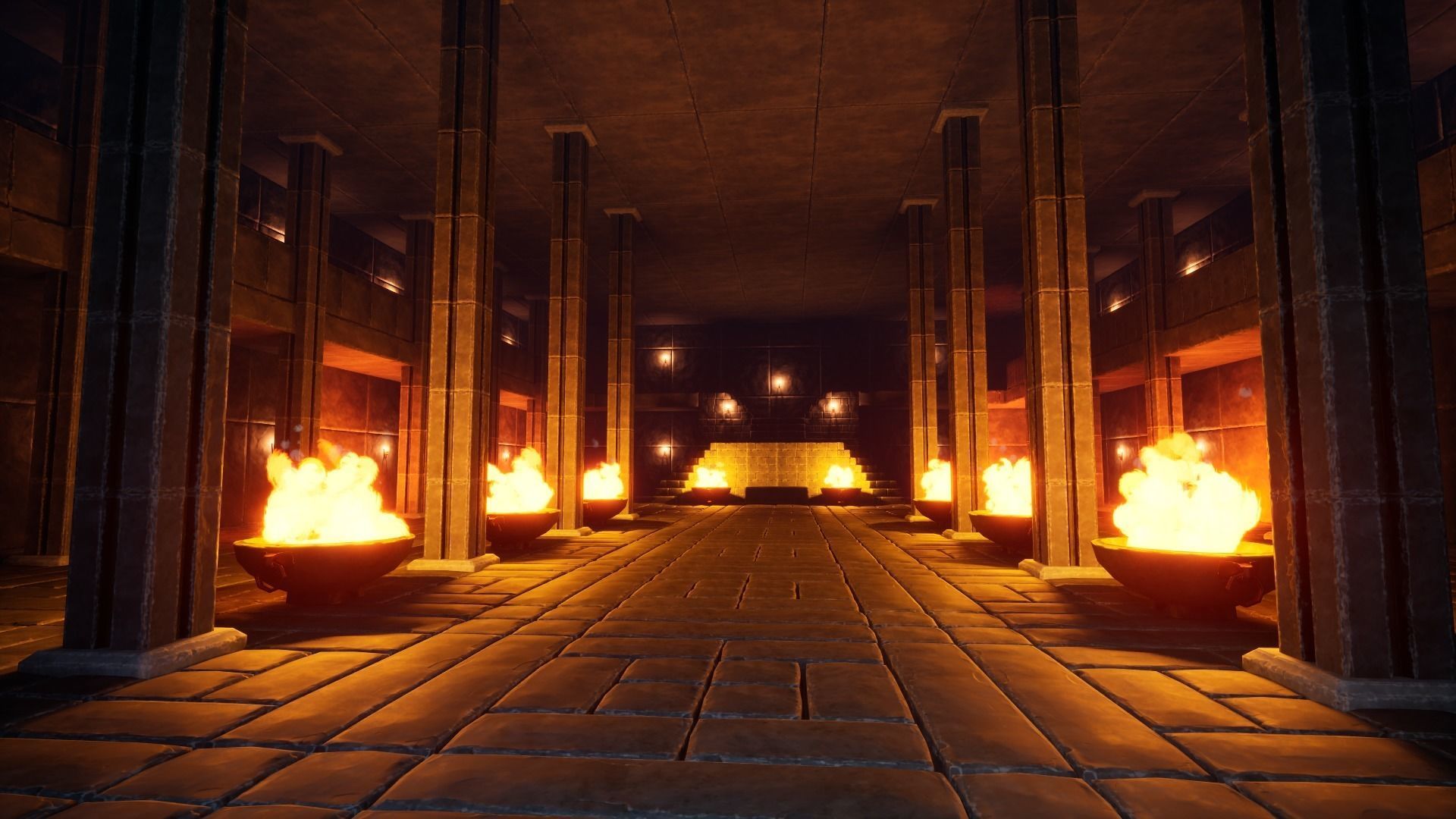 Modular Dungeon Assets - Pack 01 Low-poly 3D model_12