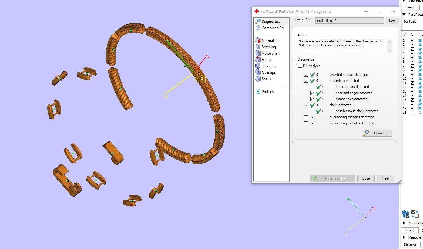 David Yurman Bracelet 3D print model_6