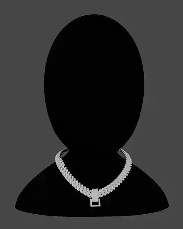 custom 3D sculpture Cuban Chain