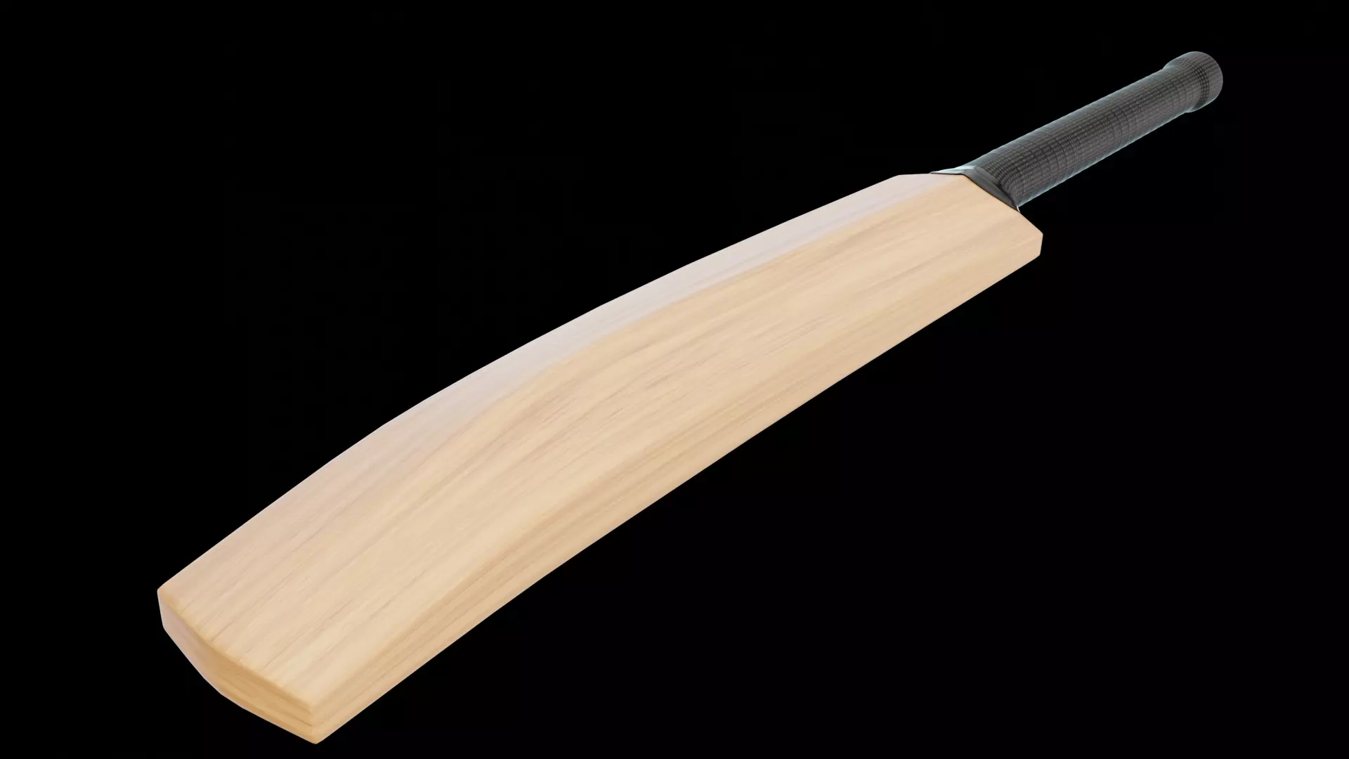 Cricket bat 3D model_0