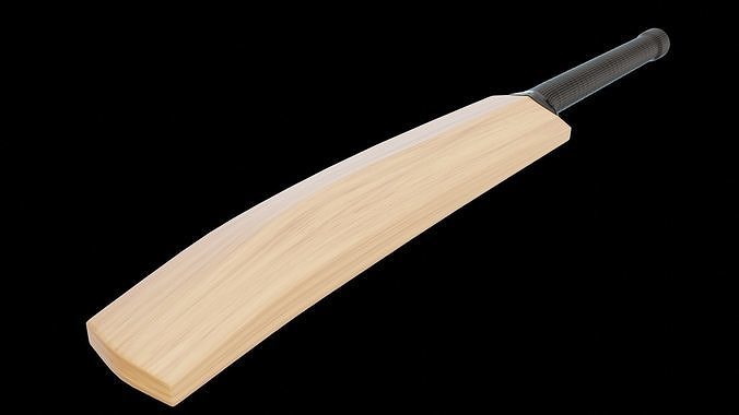 Cricket bat 3D model