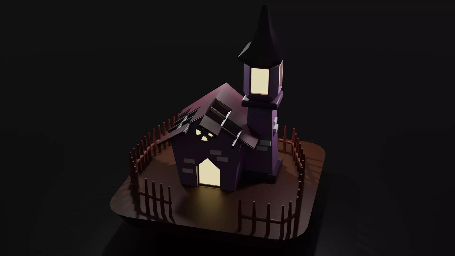 Witch House Free 3D model
