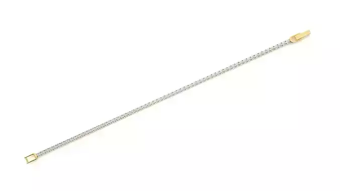 Diamond Bracelet 3D print model