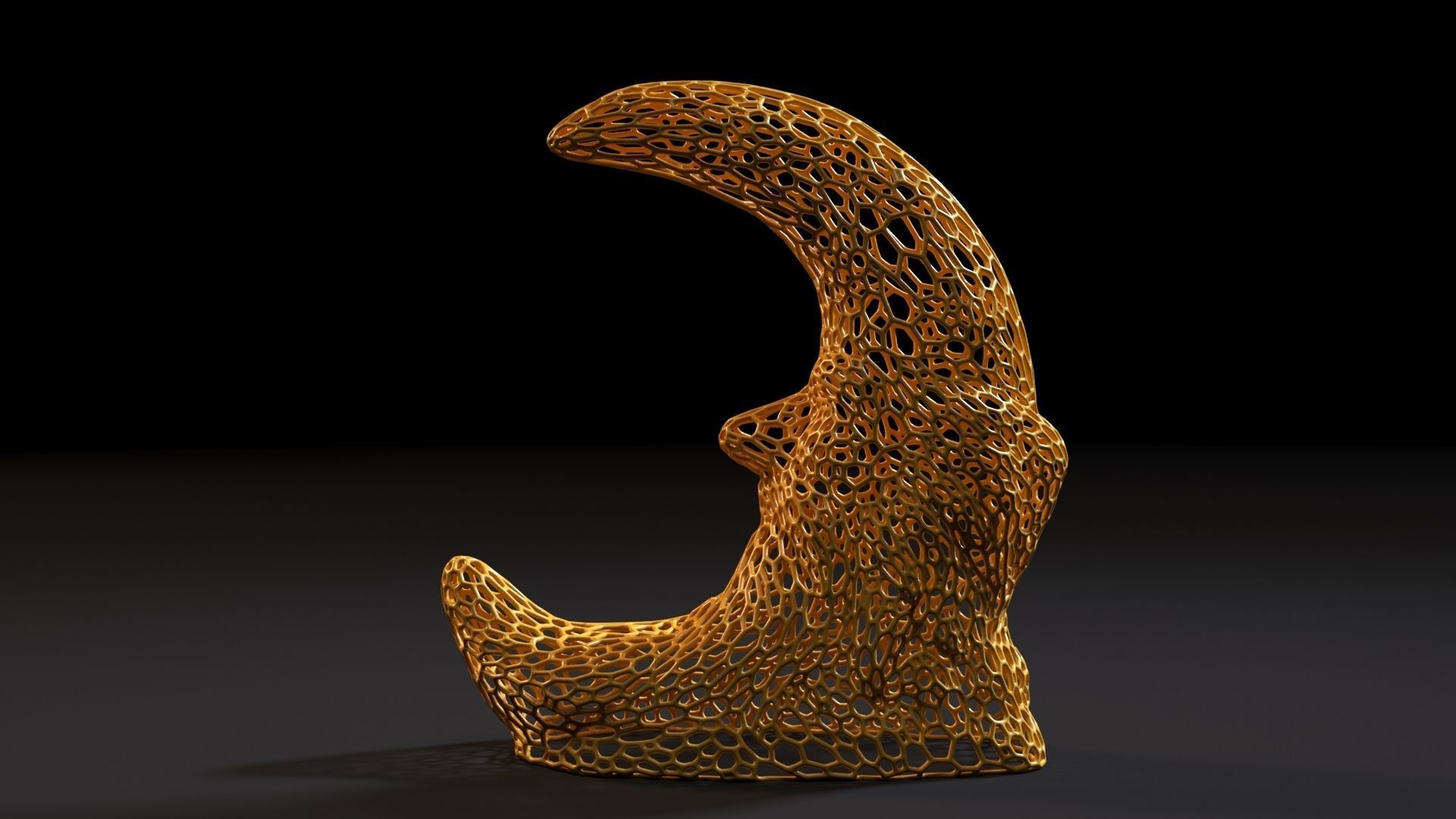 Moon lamp 3D print model_4