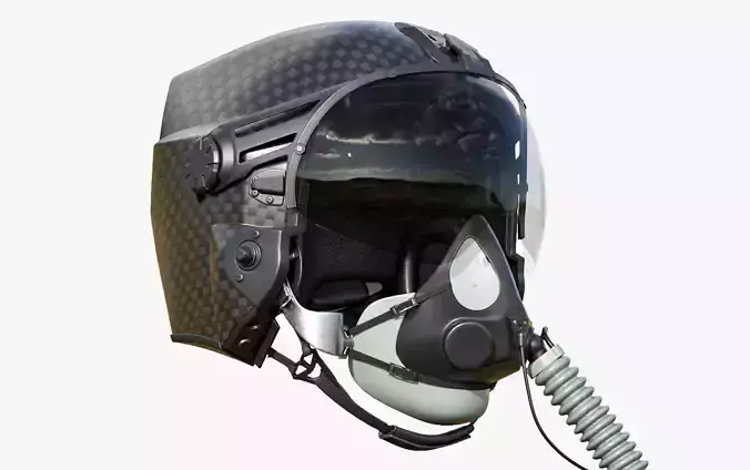 AV 2 NGFWH LIFT Airborne Pilot Helmet 3D model