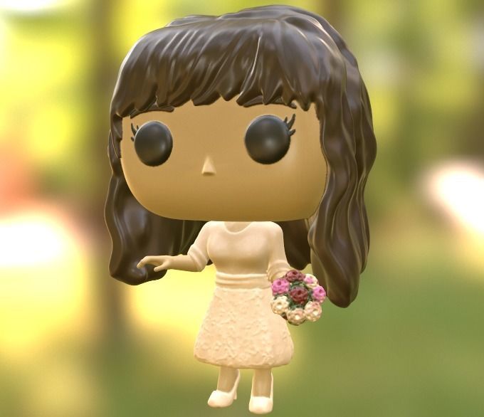 Funko Novia Bride 3D print model_1