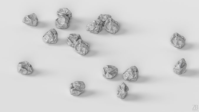 Blueberry 3D model 4