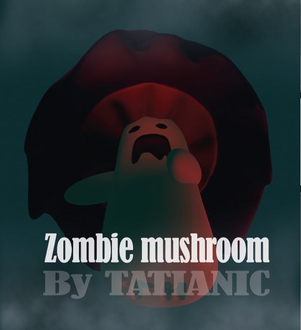 ZOMBIE MUSHROOM 3D print model_1