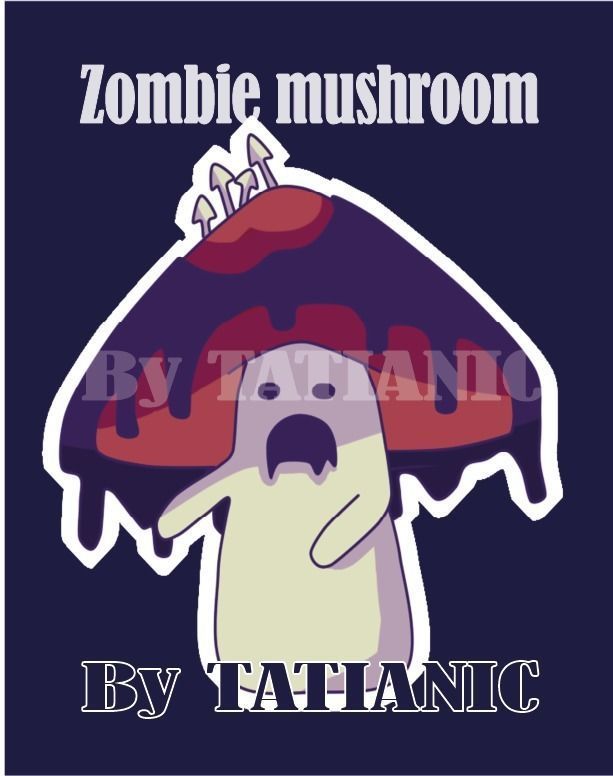 ZOMBIE MUSHROOM 3D print model_6