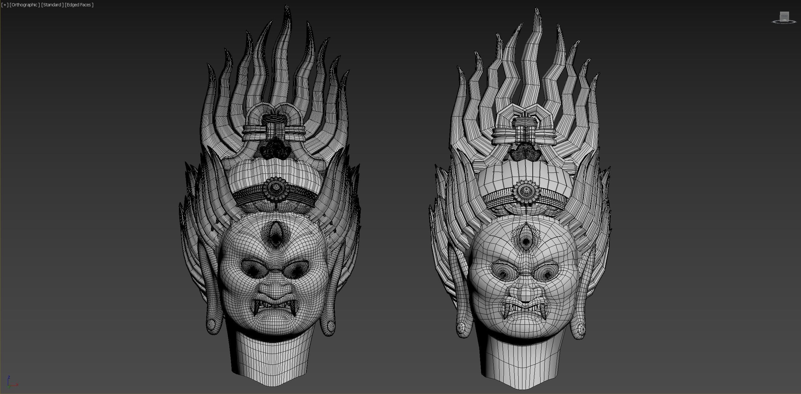  MingWang -Buddhist Sculpture 3D model_8