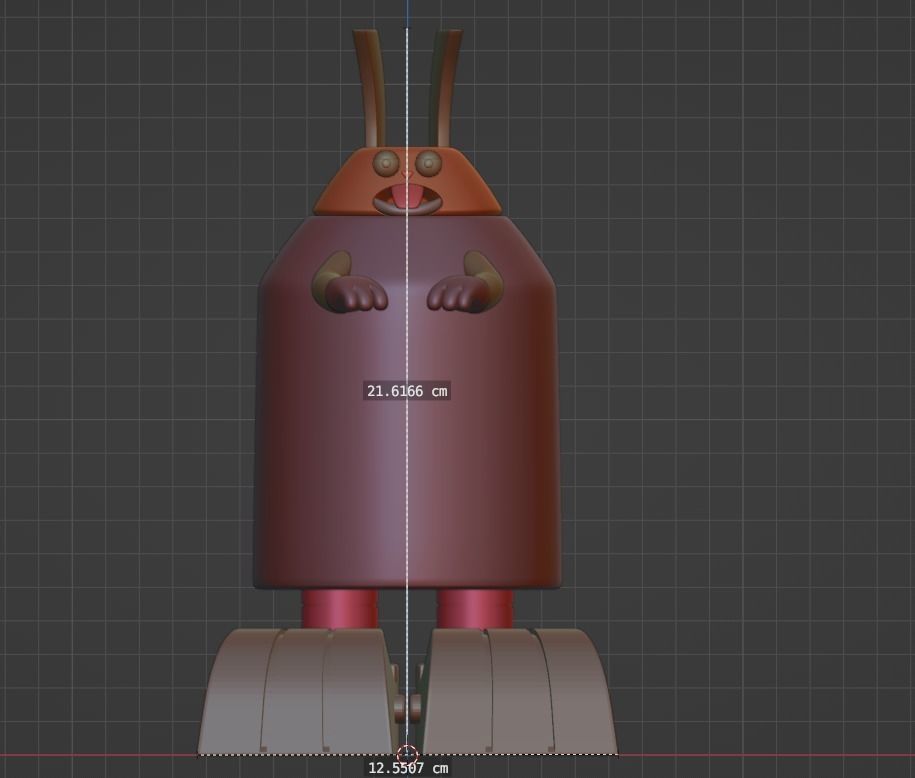 Rabbot from Aqua Teen Hunger Force 3D print model_7