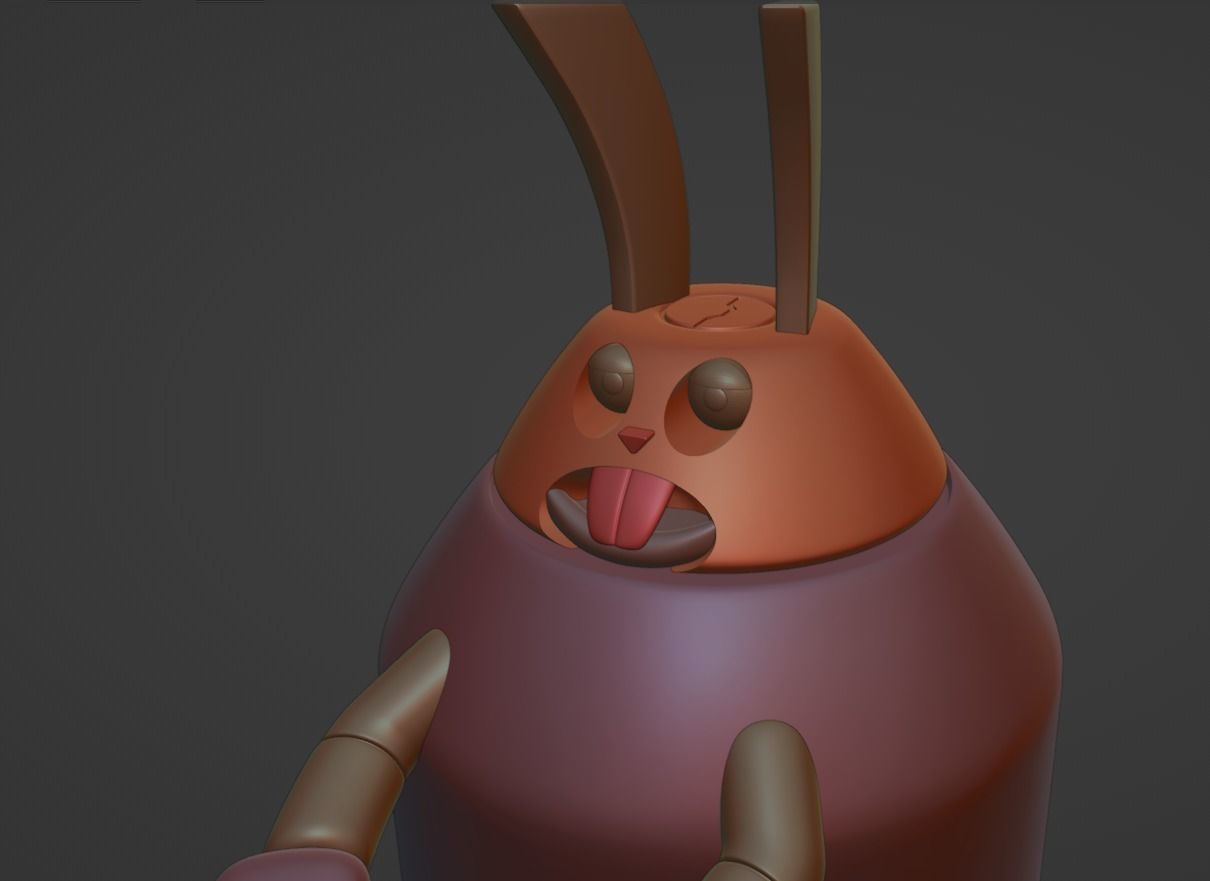 Rabbot from Aqua Teen Hunger Force 3D print model_6