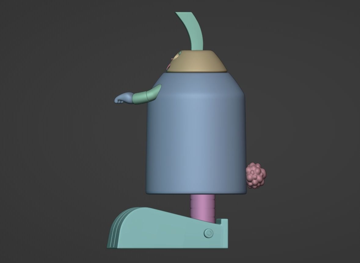Rabbot from Aqua Teen Hunger Force 3D print model_5