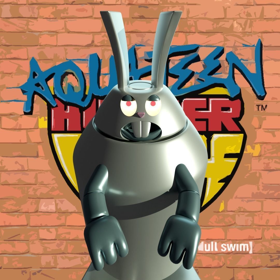 Rabbot from Aqua Teen Hunger Force 3D print model_1