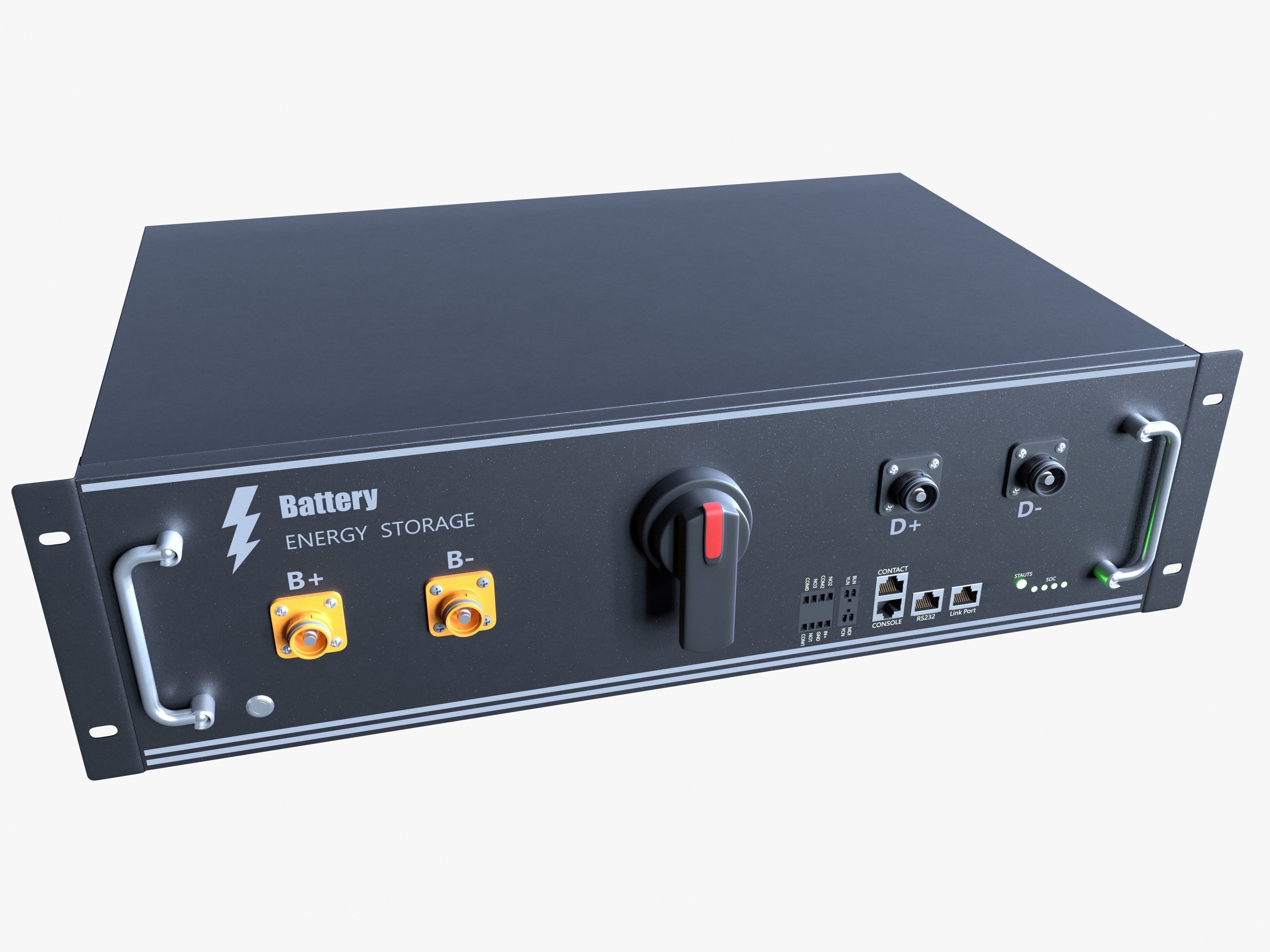 Ess Lithium ion Battery Packs 3D model_1