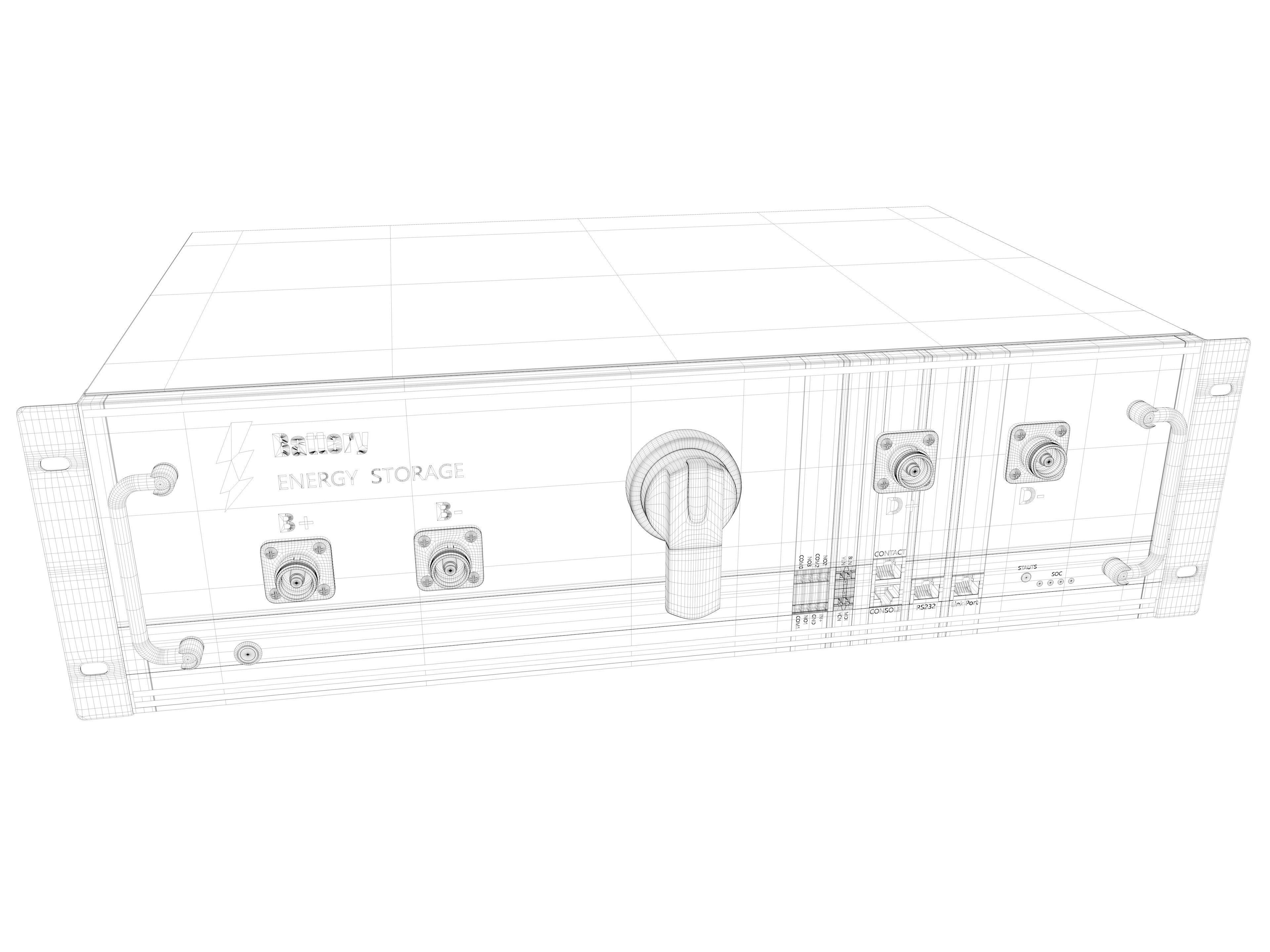 Ess Lithium ion Battery Packs 3D model_6