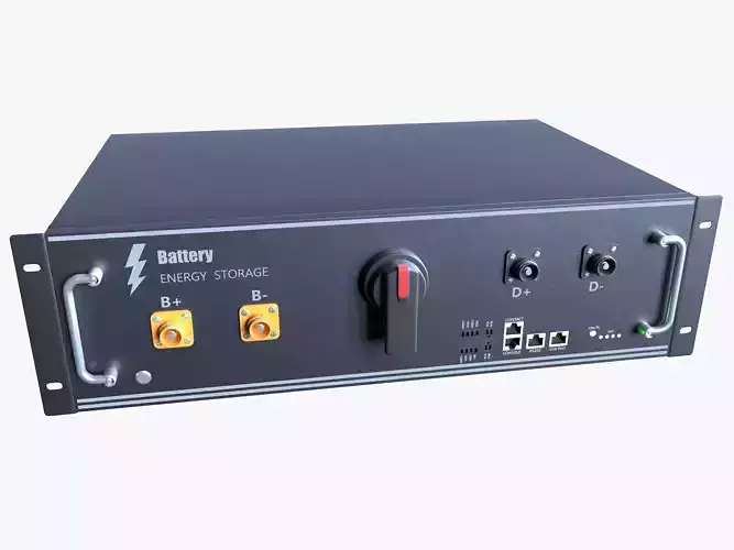 Ess Lithium ion Battery Packs 3D model