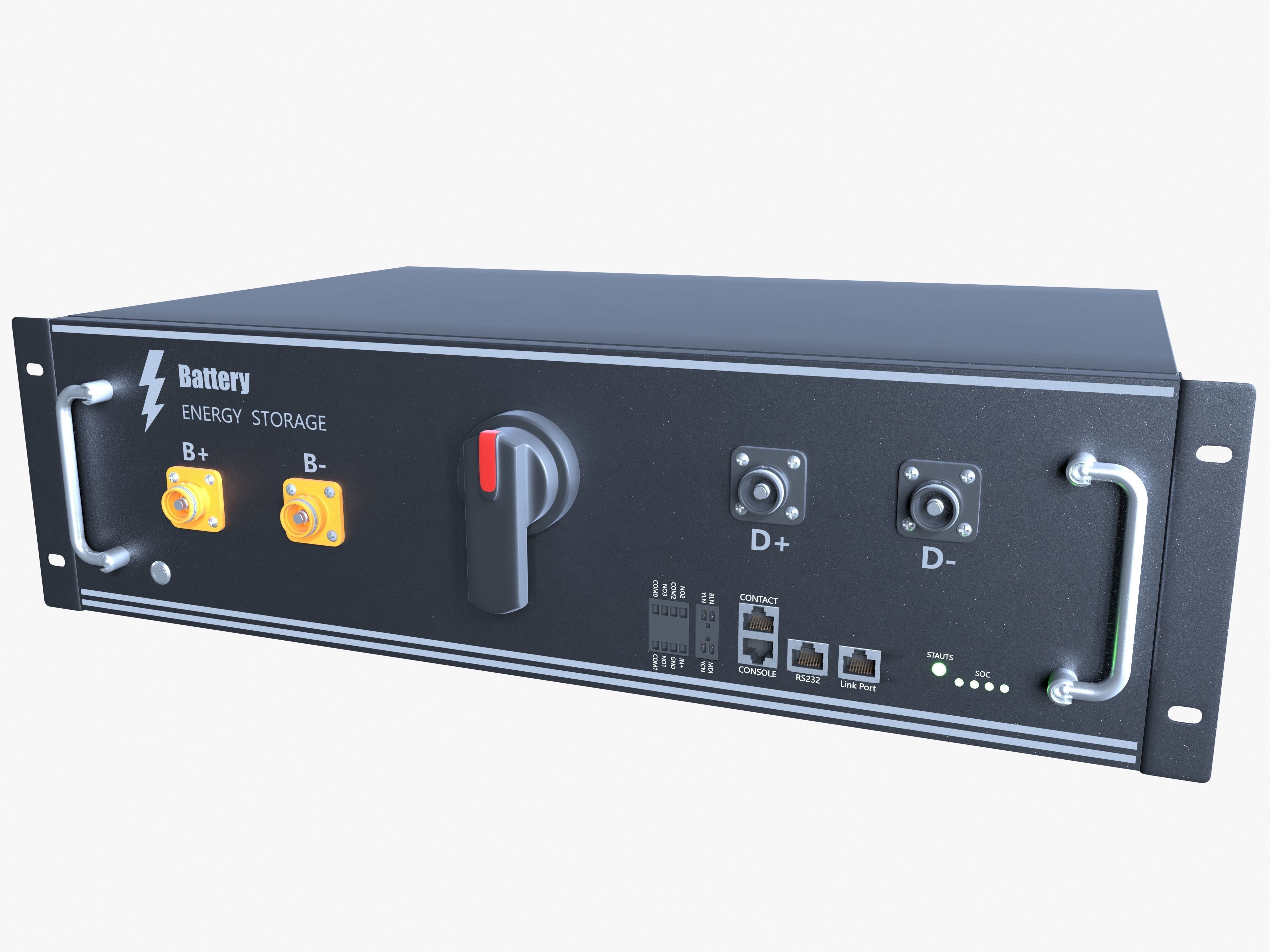 Ess Lithium ion Battery Packs 3D model_2