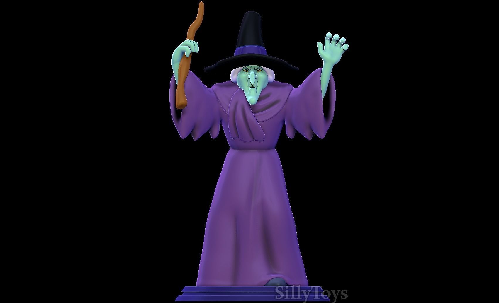 Swamp Witch - Scooby Doo 3D print model_1